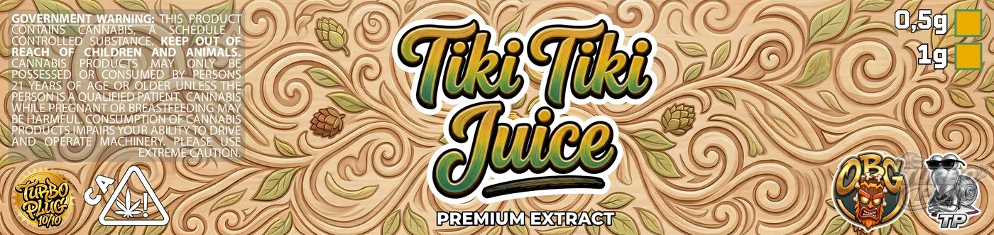 Tiki Tiki Juice — Street art · producto físico